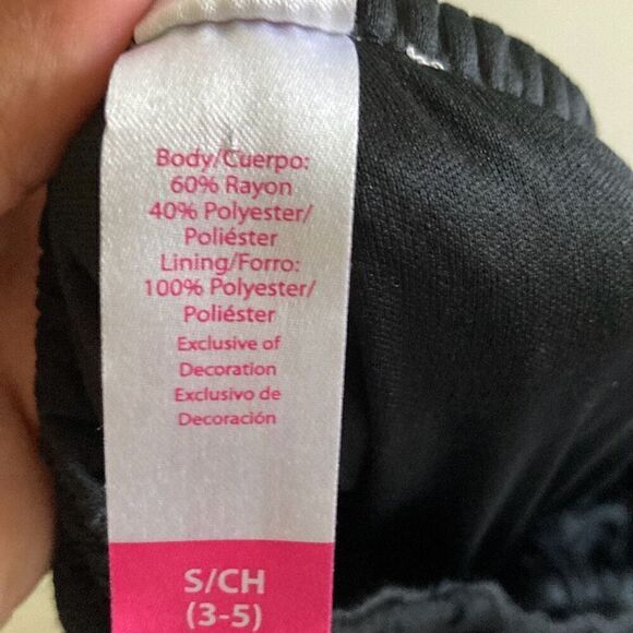 Strapless Tube Maxi Dress Black size Small - Picture 5 of 5